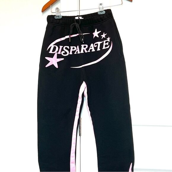 Vintage DISPARATE Women’s Size M Sweatpants Elastic Waist Y2K - Picture 1 of 9